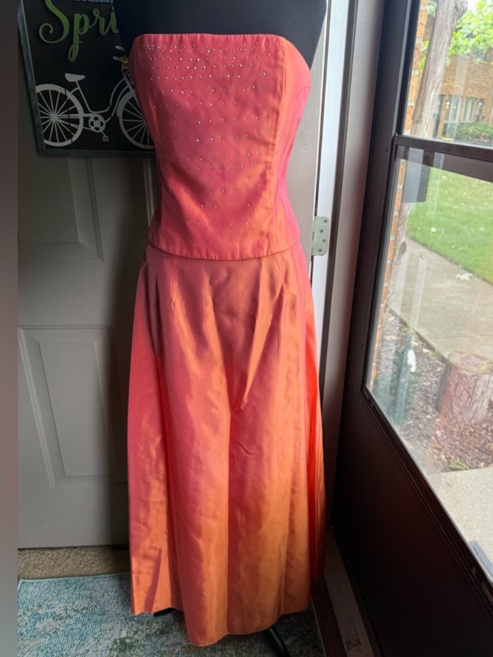 Vintage 2000 Y2K Jessica McClintock Gunne Sax coordinated skirt set, size 13